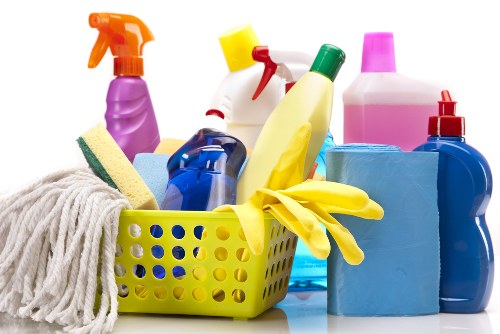 Waste disposal and regulatory compliance in cleaning services