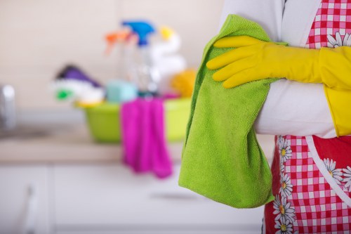 Reviewing a complaint record for a cleaning job