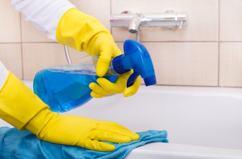 Invoice and payment details for cleaning services