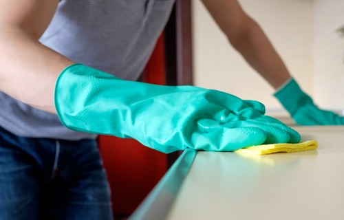 Professional home cleaning in a Camden apartment