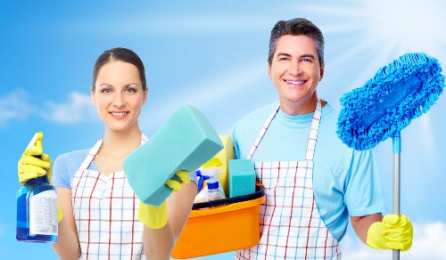 Deep cleaning tasks for a Camden property bathroom and kitchen